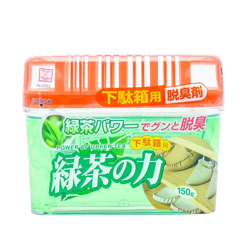 [Self-operated] Japanese KOKUBO green tea shoe deodorant solid gel slow-release long-lasting aromatherapy 150g