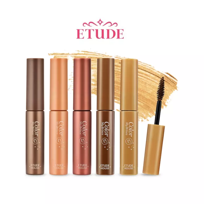 [Self-operated] Korean ETUDE HOUSE Natural Eyebrow Cream No. 01, Dark Brown, Waterproof, Long-lasting, Non-fading, Three-Dimensional Shape, Not Easy to Smudge