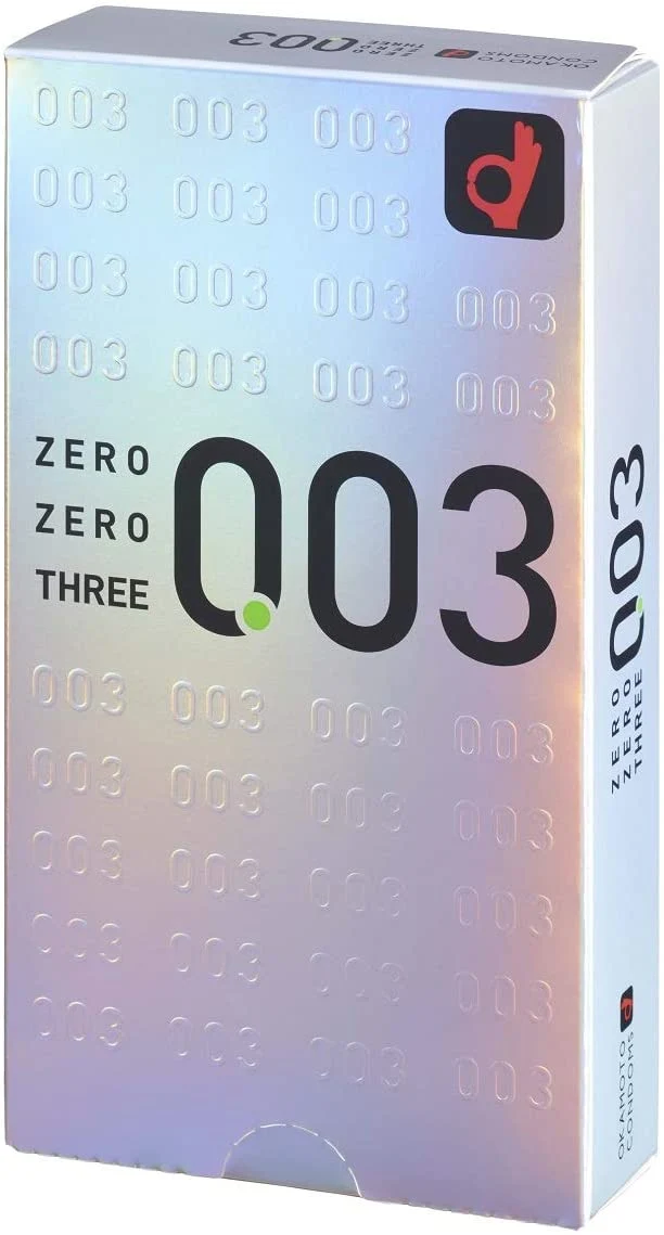 [Self-operated] Japanese OKAMOTO Okamoto 003 platinum ultra-thin condom 12 pieces