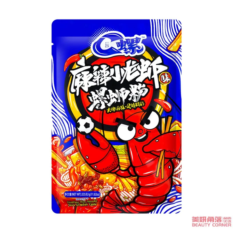 [Self-operated] Chinese C-Snail Liuzhou Snail Rice Noodle Spicy Crayfish Flavor 335g