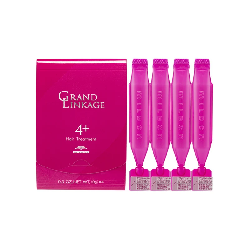 [Self-operated] Japanese Milbon Mei Lipan new version of Deesse hair care hair mask, hair care hair mask, damage repair, ex-boyfriend hair mask MU4+ for normal hair, 9g*4 pieces