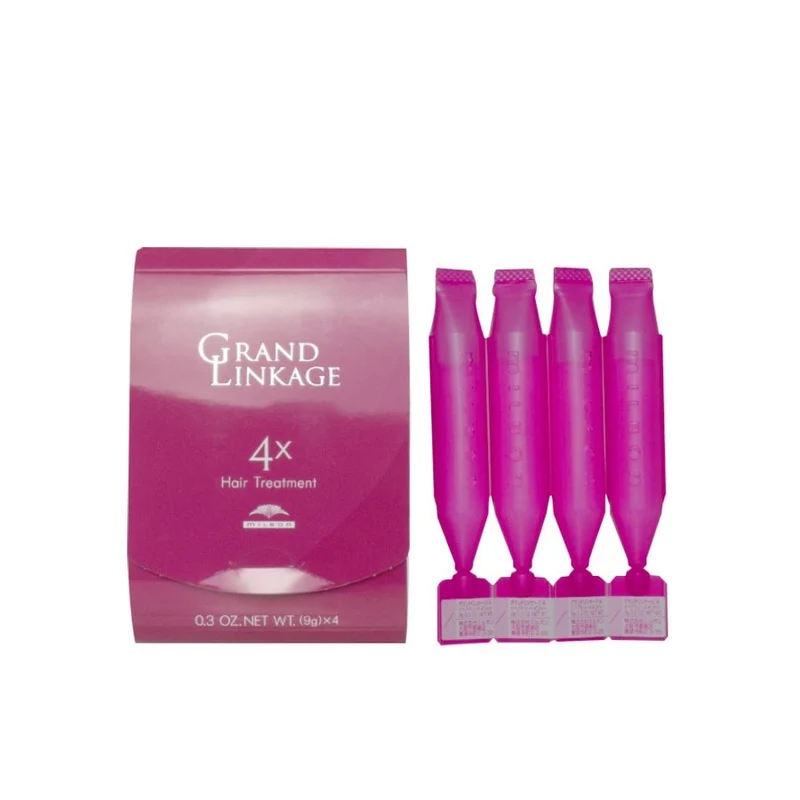 [Self-operated] Japanese Milbon Mei Lipan new version of Deesse care hair mask, hair care hair mask, damage repair, ex-boyfriend's hair mask MU4X, for thick and thick hair, 9g*4 pieces