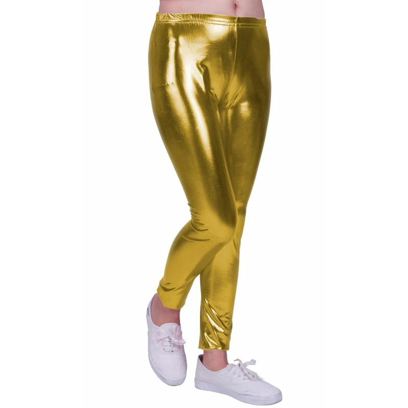 Leggings Metallic Gold für Kinder