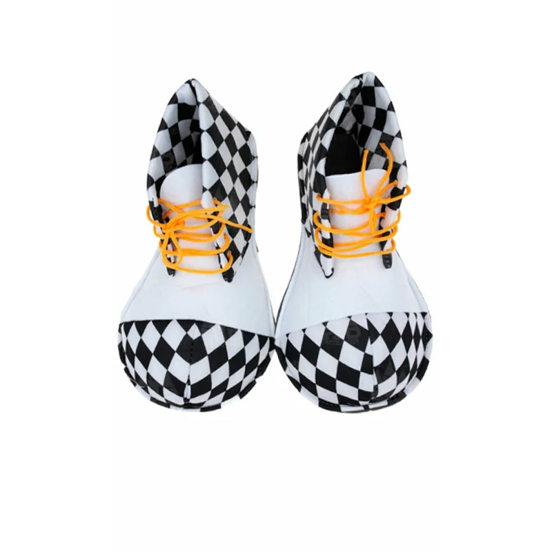 Clown Schuhe Rauten