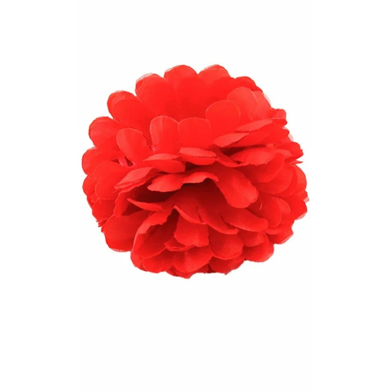 Flamenco Haarblume in Rot