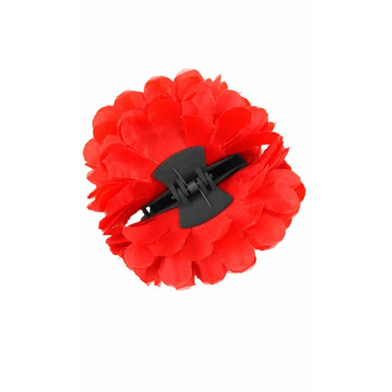 Flamenco Haarblume in Rot