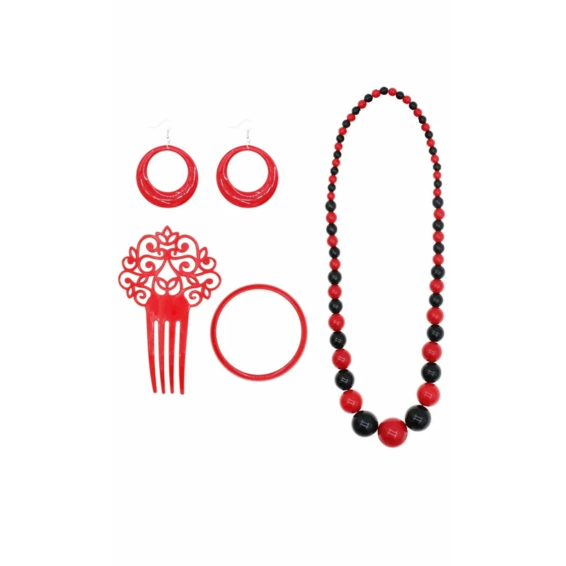 Set Flamenco Zweifarben
