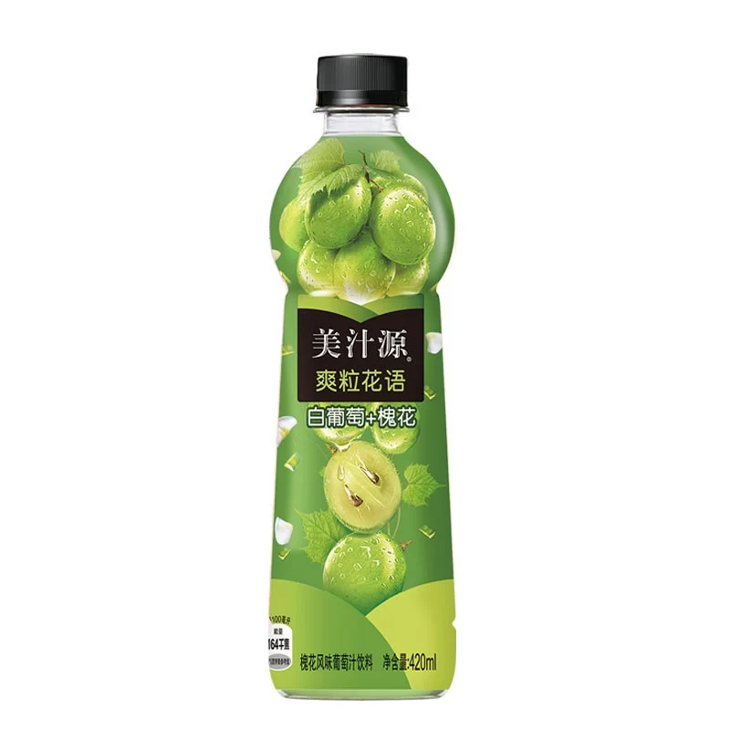 [Self-operated] American Coca-Cola Minute Maid White Grape Sophora 420ml Juice Drink