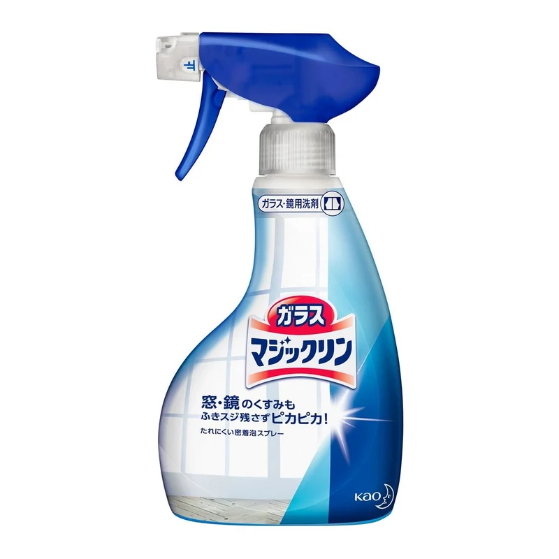 [Self-operated] Japan KAO Kao Glass Mirror Foam Cleaner 400ml Window Bathroom Tile Car Window Stainless Steel