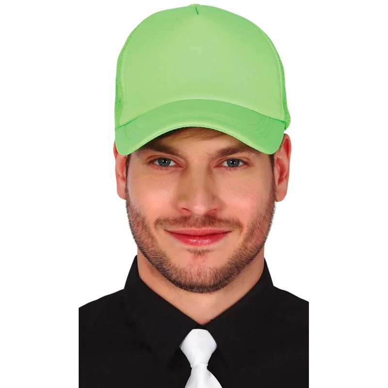 Grüne Neon Mütze