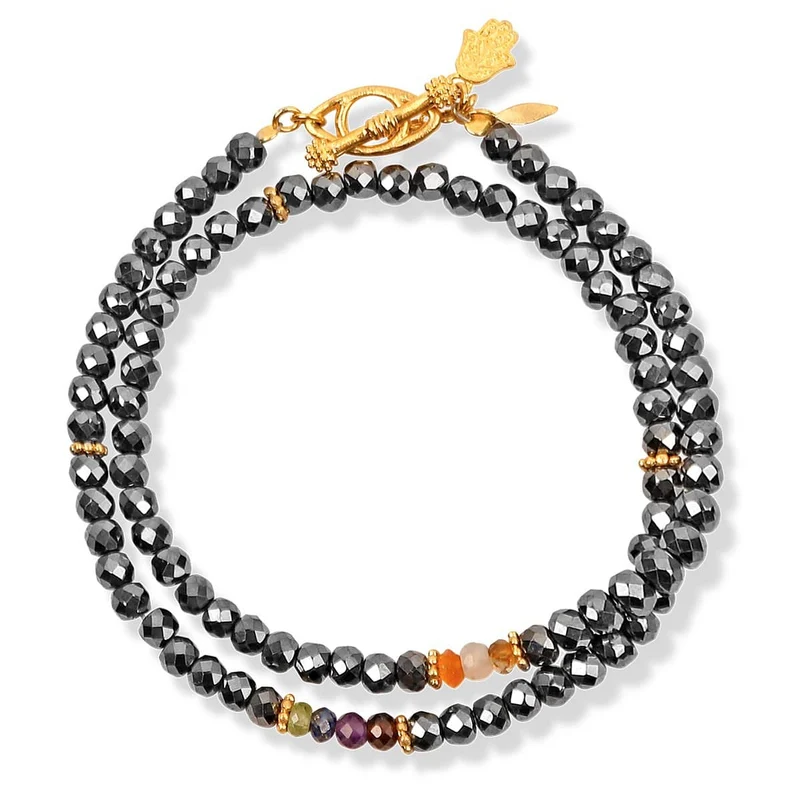 [Self-operated] KARMA & LUCK Balanced Energy Package Hematite Bracelet