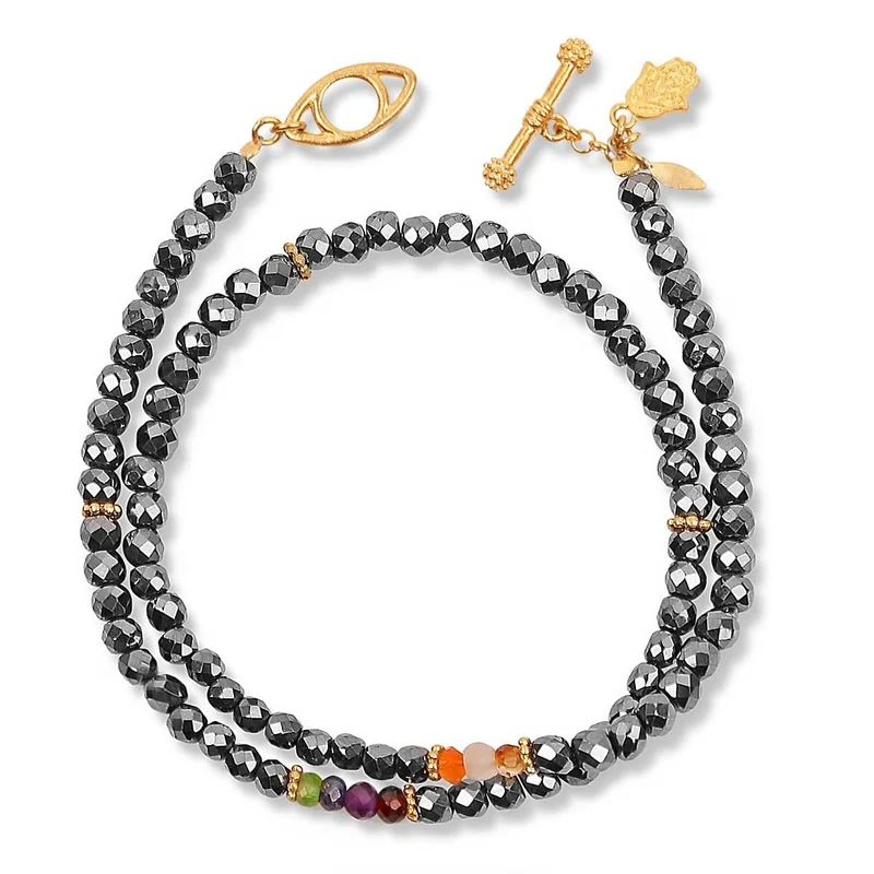 [Self-operated] KARMA & LUCK Balanced Energy Package Hematite Bracelet