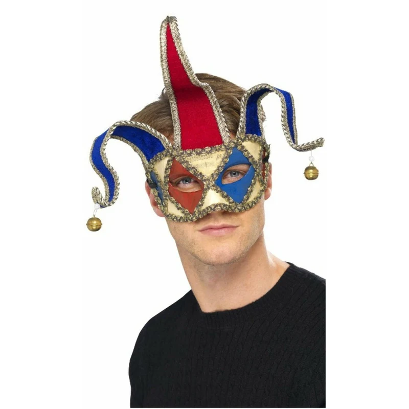 Venezianischer Narr Maske Farbig