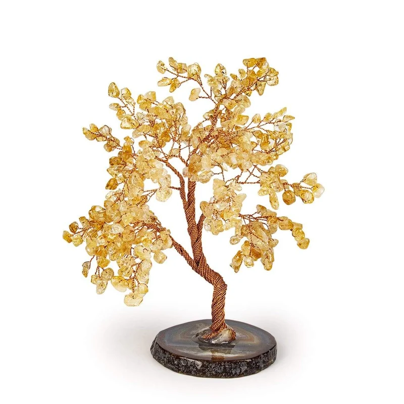 [Self-operated] KARMA & LUCK Happiness Summoning Citrine Feng Shui Tree Large Size-Large Size