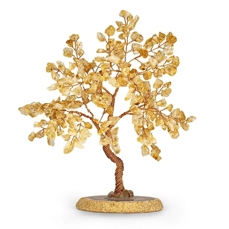 [Self-operated] KARMA & LUCK Happiness Summoning Citrine Feng Shui Tree Medium Size-Medium Size