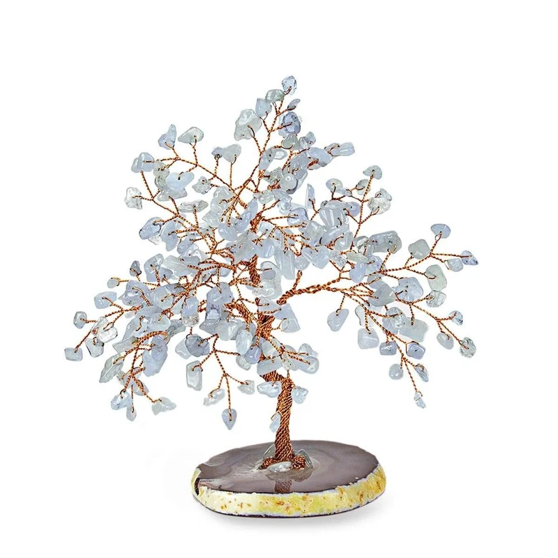 [Self-operated] KARMA & LUCK Relaxing Lullaby Feng Shui Aquamarine Tree Medium Size-Medium Size