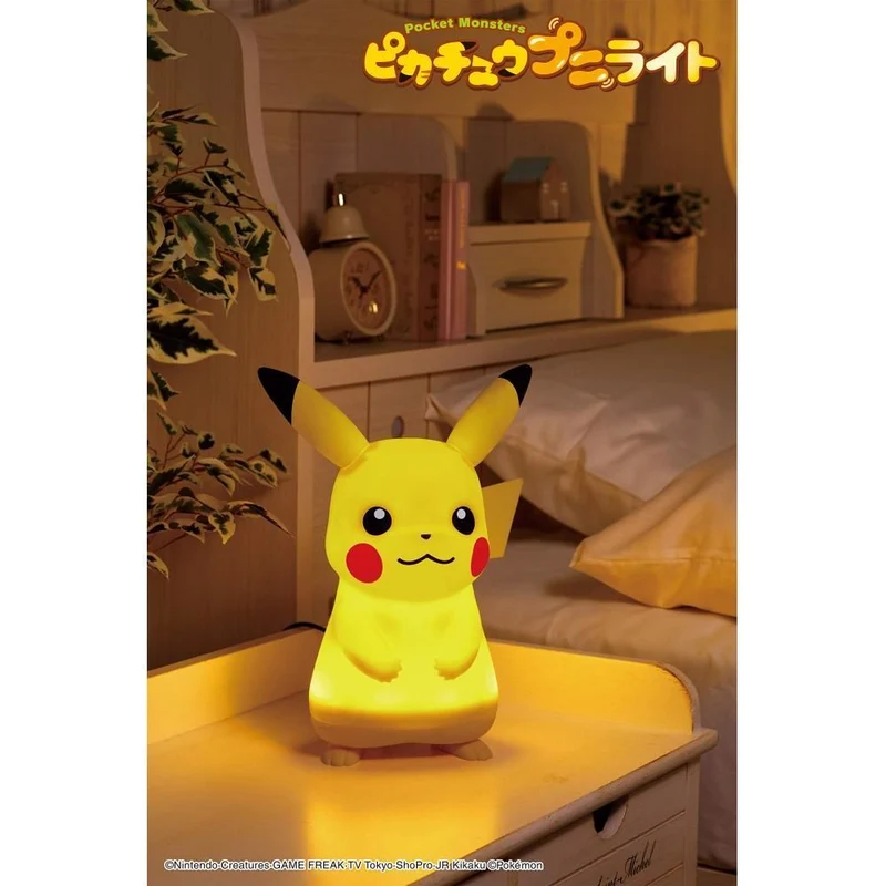 [Self-operated] Japan Shine Pokémon Pikachu Night Light 1 Pack Toy Model Touch Version Night Light