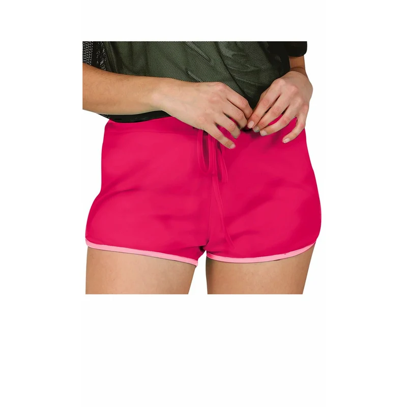 80er Jahre Short Rosa