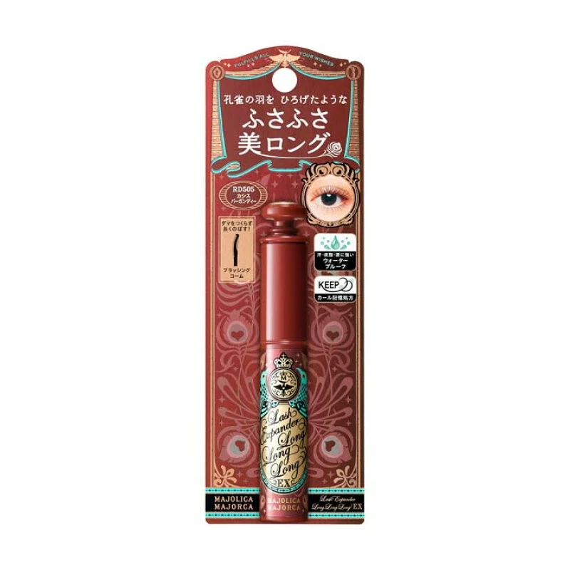 [Self-operated] Japanese SHISEIDO Love Magic Mirror Waterproof Long-lasting Curling Mascara 6g Slim Style Burgundy RD505
