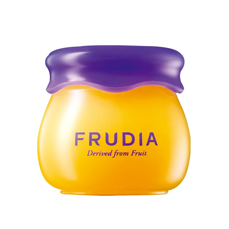 [Self-operated] Korean FRUDIA Little Honey Jar Lip Mask Blueberry Honey 10g Sweet Honey Fruity Moisturizing, Nourishing, Exfoliating, Diminishing Lip Lines, Moisturizing Lip Balm