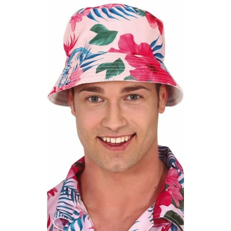 Hawaiianische Mütze Flamingo