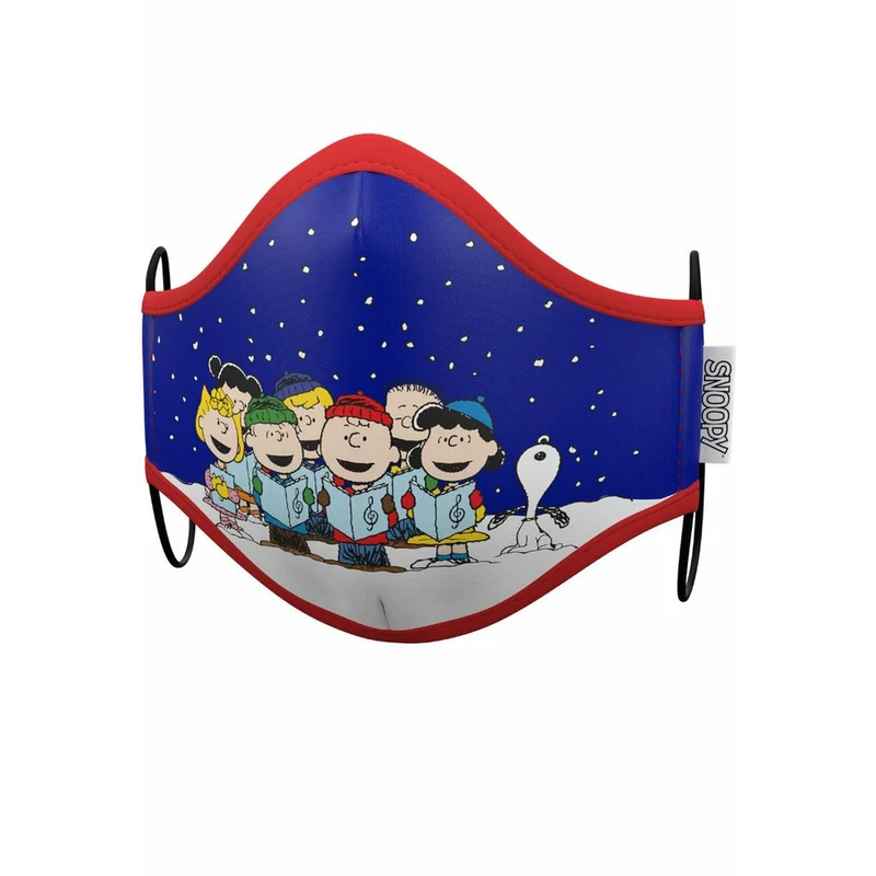 Stoffmasken 2er Pack Snoopy™ Weihnachten Erwachsene