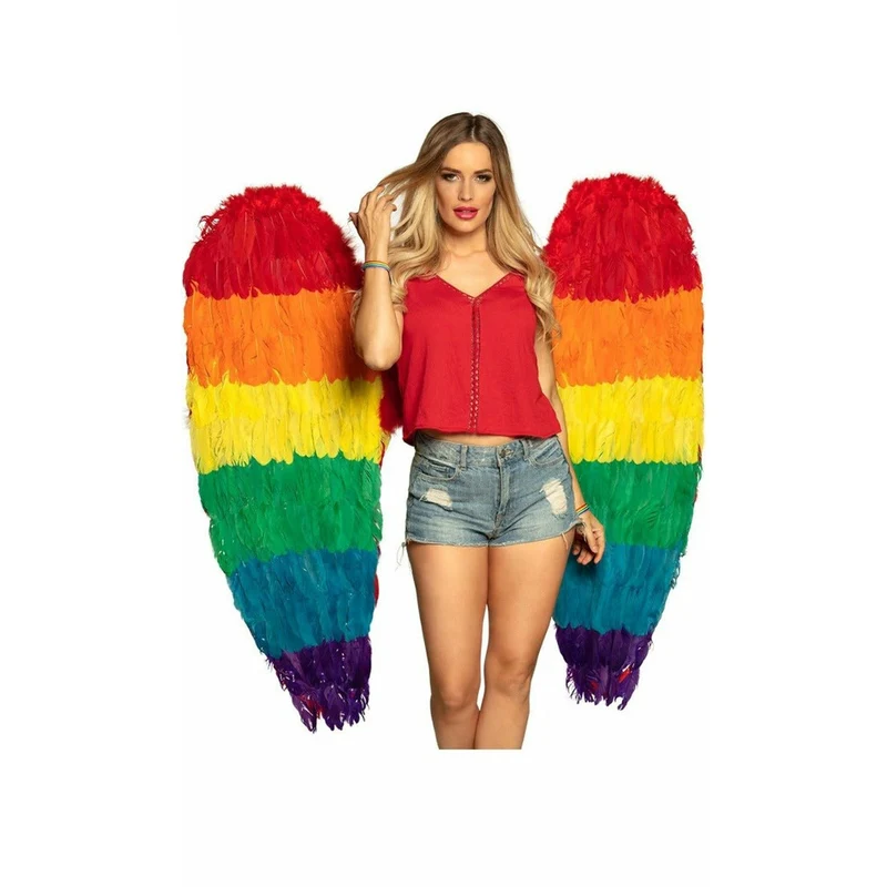 Riesige Flügel Regenbogen
