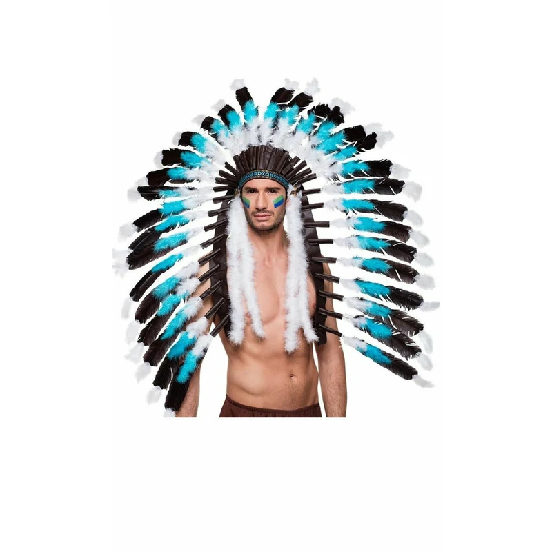 Indianer Federschmuck Premium