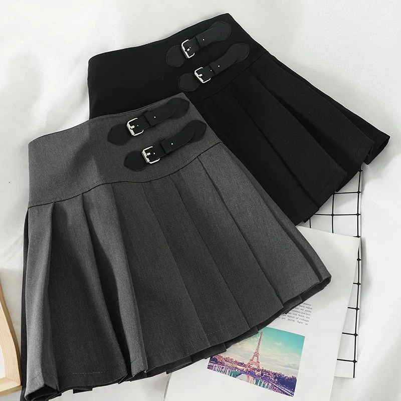 [Self-operated] Fashionable girl’s versatile mini pleated skirt