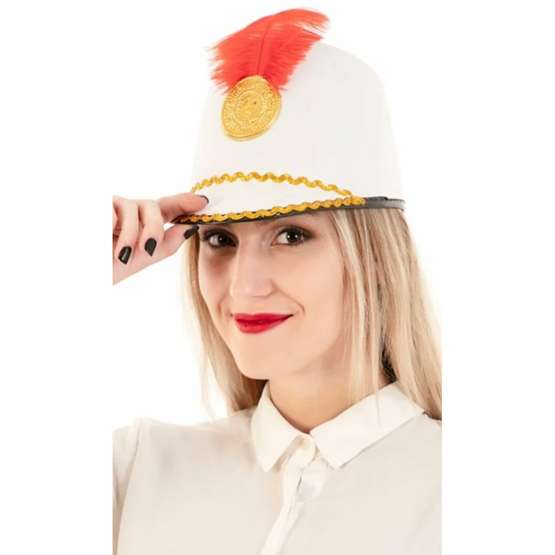 Majorette Hut Weiß