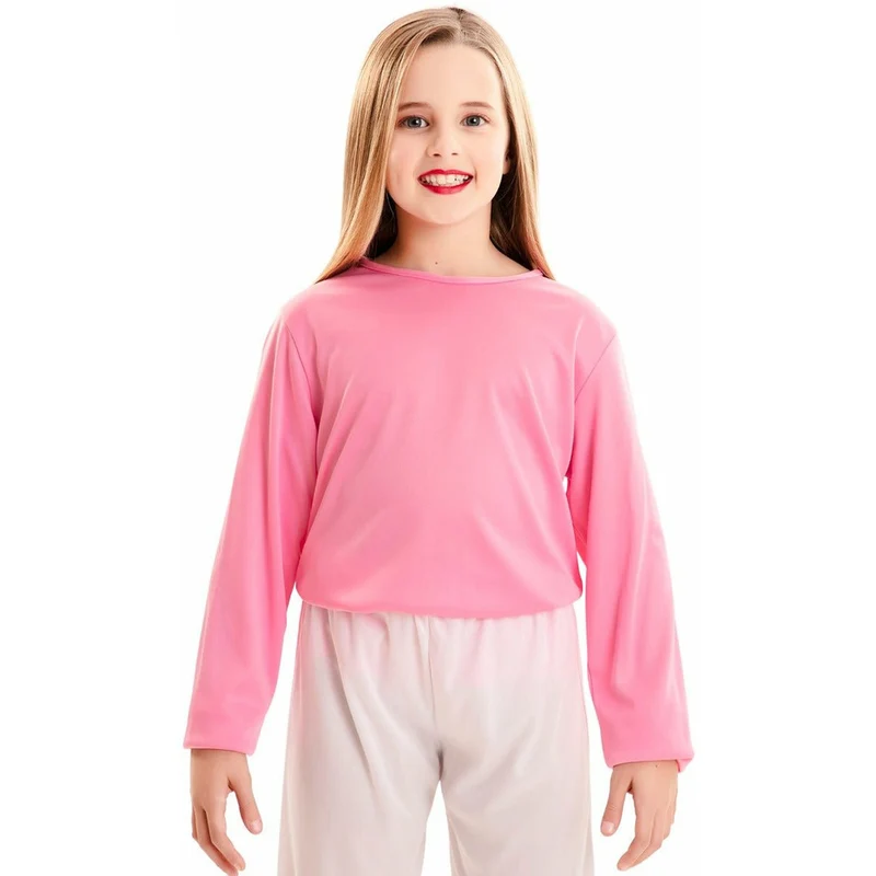 Langarmshirt Rosa für Kinder