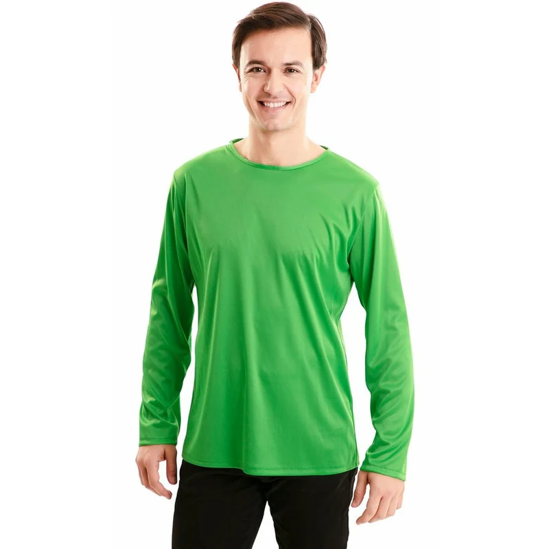 Langarmshirt Grün