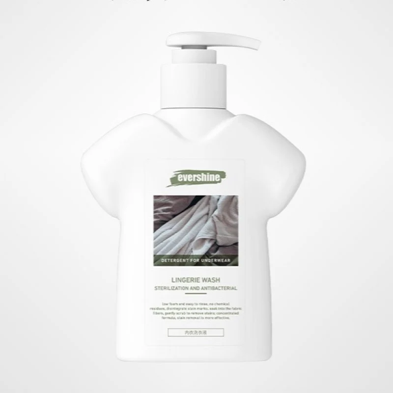 [Self-operated] China EVERSHINE underwear laundry detergent Muyu Shenlin 300ml special antibacterial blood stain removal and disinfection cleaning liquid for women's underwear