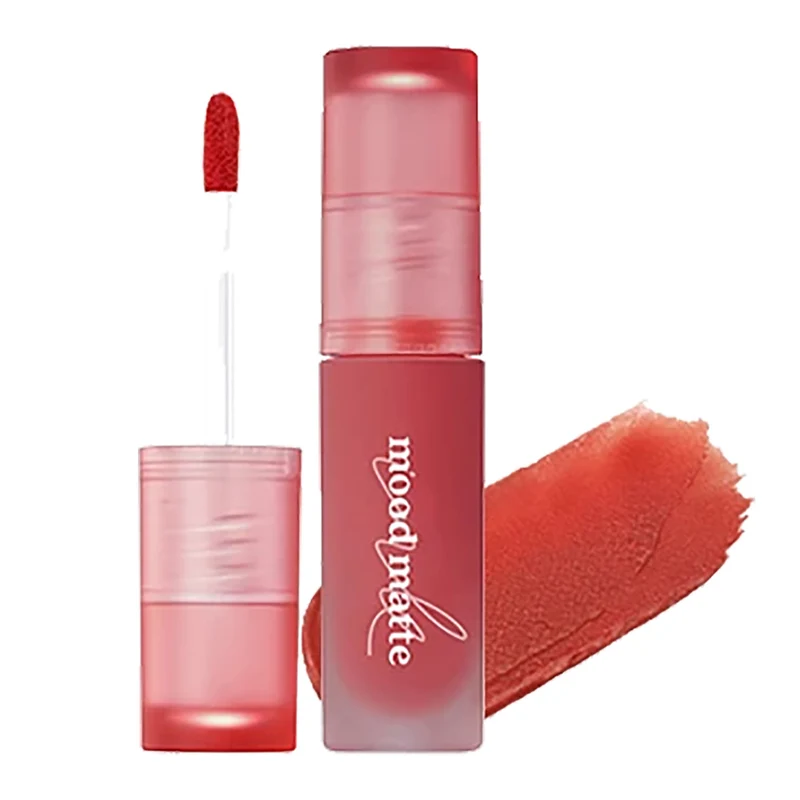 [Self-operated] Korean CLUB CLIO PERIPERA Philipera Ink Color Mood Matte Lip Mud 4g #04 Soft Cedarwood Soft Orange Red Moisturizing, easy to apply and long-lasting color