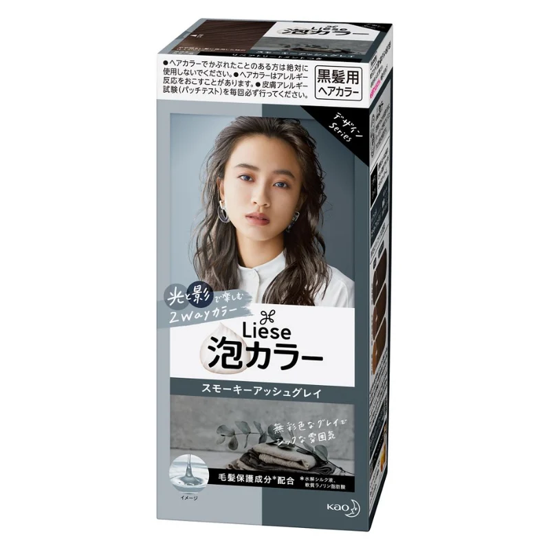 [Self-operated] Japan's KAO Kao LIESE PRETTIA new foam hair dye #Cold-feeling smoke ash single group won the first place in the COSME Awards
