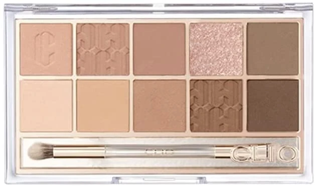 [Self-operated] South Korea CLUB CLIO 10-color eye shadow palette, No. 11, 6g, Walking in the quiet alley
