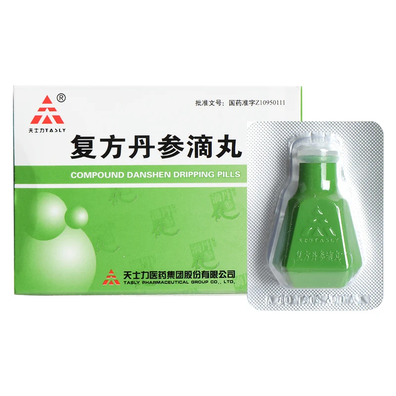 [Self-operated] China TASLY compound salvia miltiorrhiza dropping pills 180 pills