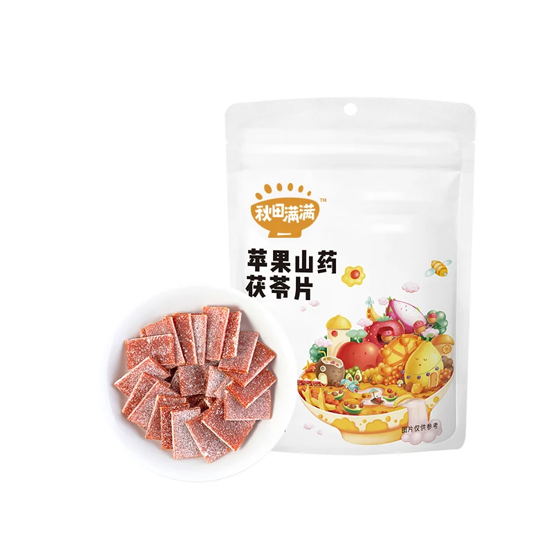 [Self-operated] China Akita Manman Apple Yam Poria Fruit Slices 60g Fruit Slices Snacks Children's Snacks