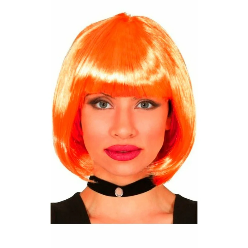 Orange Bob Perücke Eco