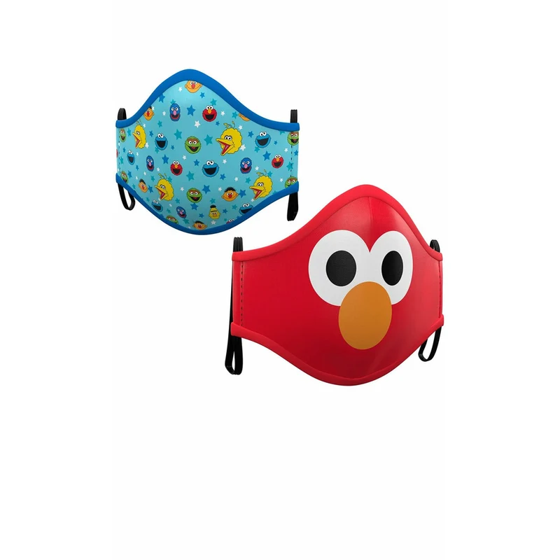 Stoffmasken 2er Pack Sesamstraße™ für Kinder