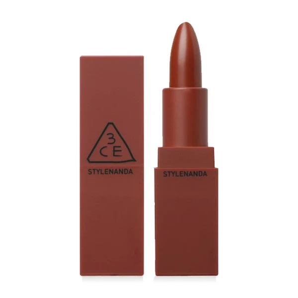[Self-operated] South Korea 3CE Sanxiyu Matte Matte Lipstick Lipstick 3.5g #909 Red Brown