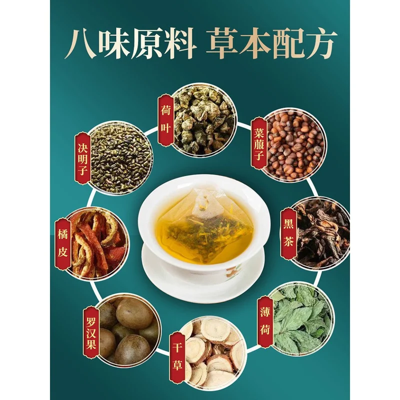 [Self-operated] China Nanjing Tongrentang Runtong Tea 150g Laxative tea to relieve constipation and clear the intestines and stomach Three clear tea constipation health tea