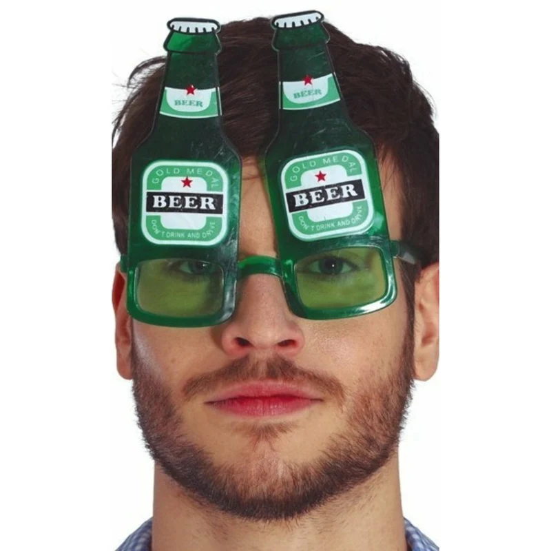 Bierflaschen Brille