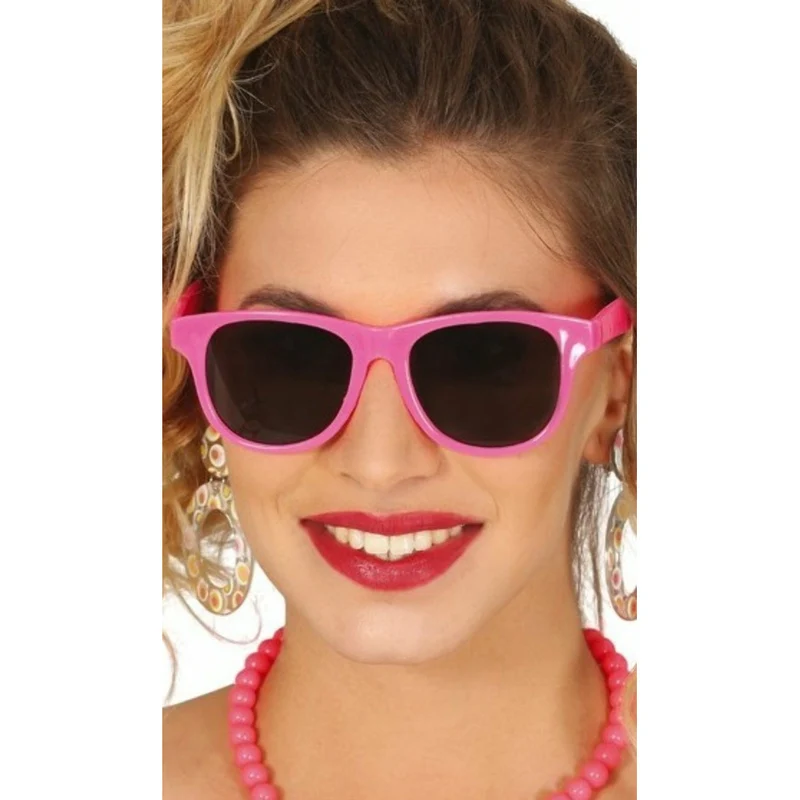 Rosa Neon Brille
