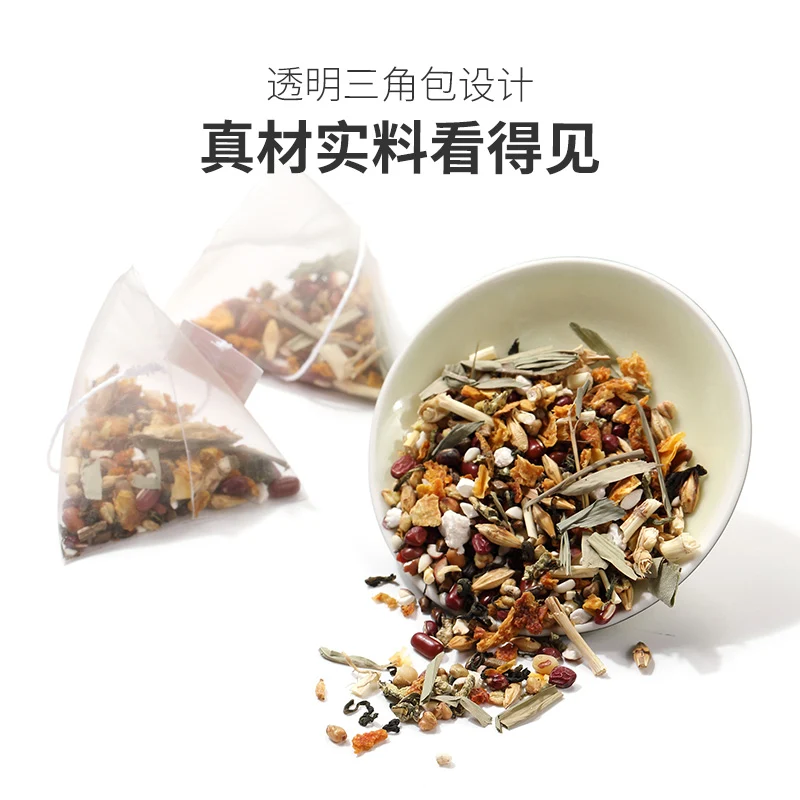 [Self-operated] Tongrentang, Beijing, China, Orange Peel and Barley Tea 150g Gorgon Fruit Tea, Poria and Dampness Removing Tea, Dehumidification and Detoxification