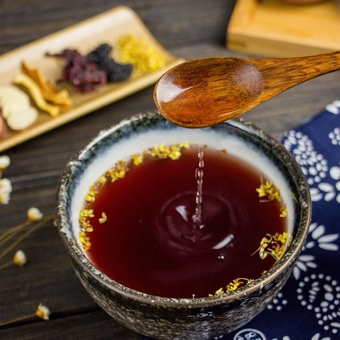 [Self-operated] China Xishijin Old Beijing Plum Decoction 80g Sour Plum Soup Soup Packet
