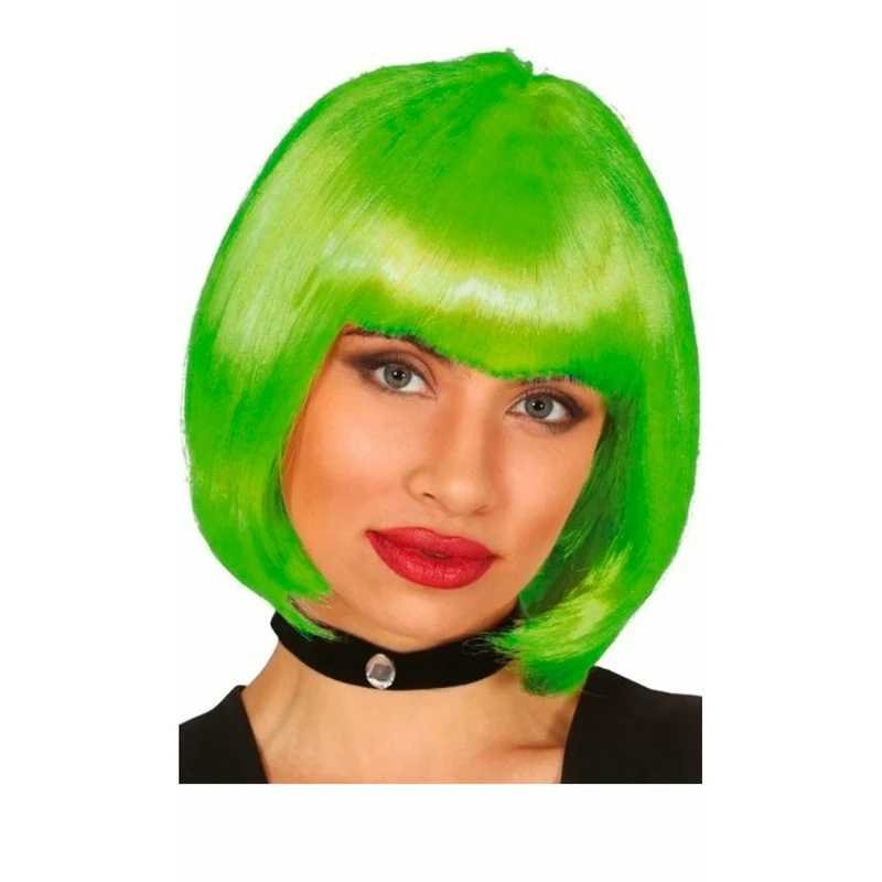 Perücke Bob Grün Eco