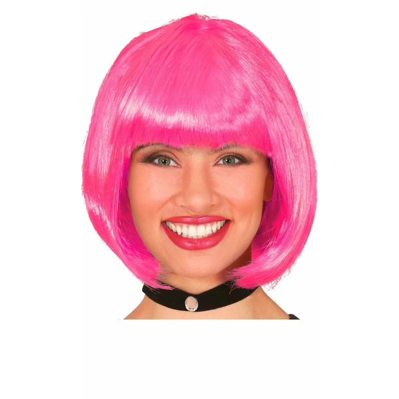 Rosa Bob Perücke Eco