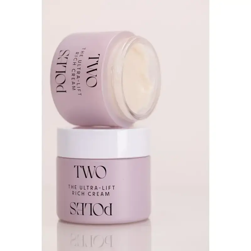Two Poles The Ultra-Lift Rich Cream, Pack 2 x 50Ml