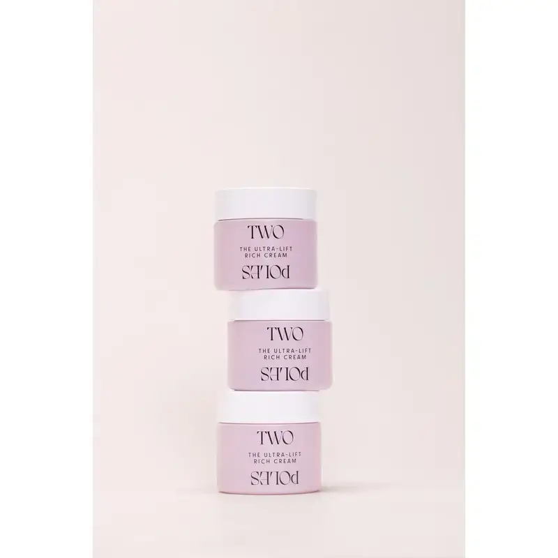 Two Poles The Ultra-Lift Rich Cream, Pack 2 x 50Ml